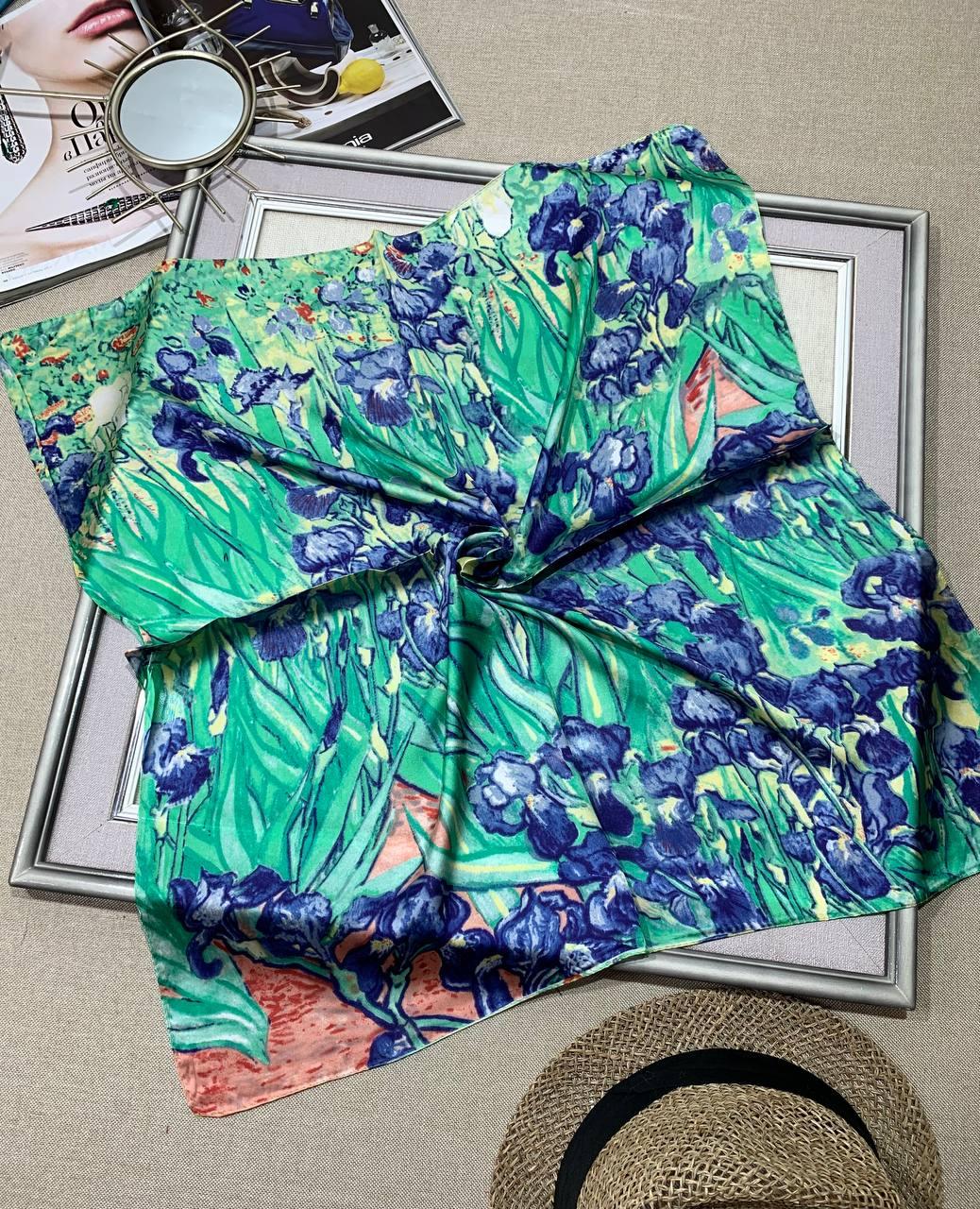 Хустка шийний дизайн бренди модна стильна Лорина на шию на сумку на зачіску, фото 1