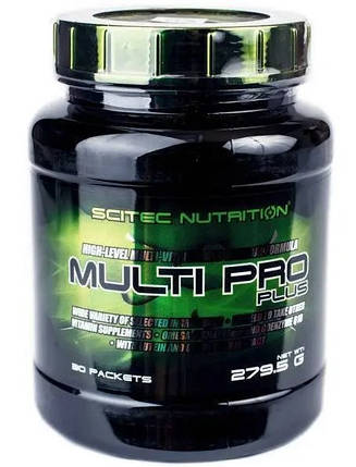 Комплекс вітамінів і мінералів Scitec Nutrition Multi Pro Plus 30 пак, фото 2