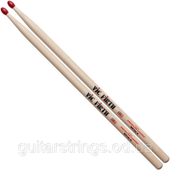 Барабанні палички Vic Firth CMN American Classic Metal Nylon Hickory