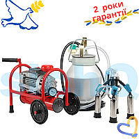 Доїльний апарат для корів (сухий) АІД "Буренка-1 неіржавка сталь"