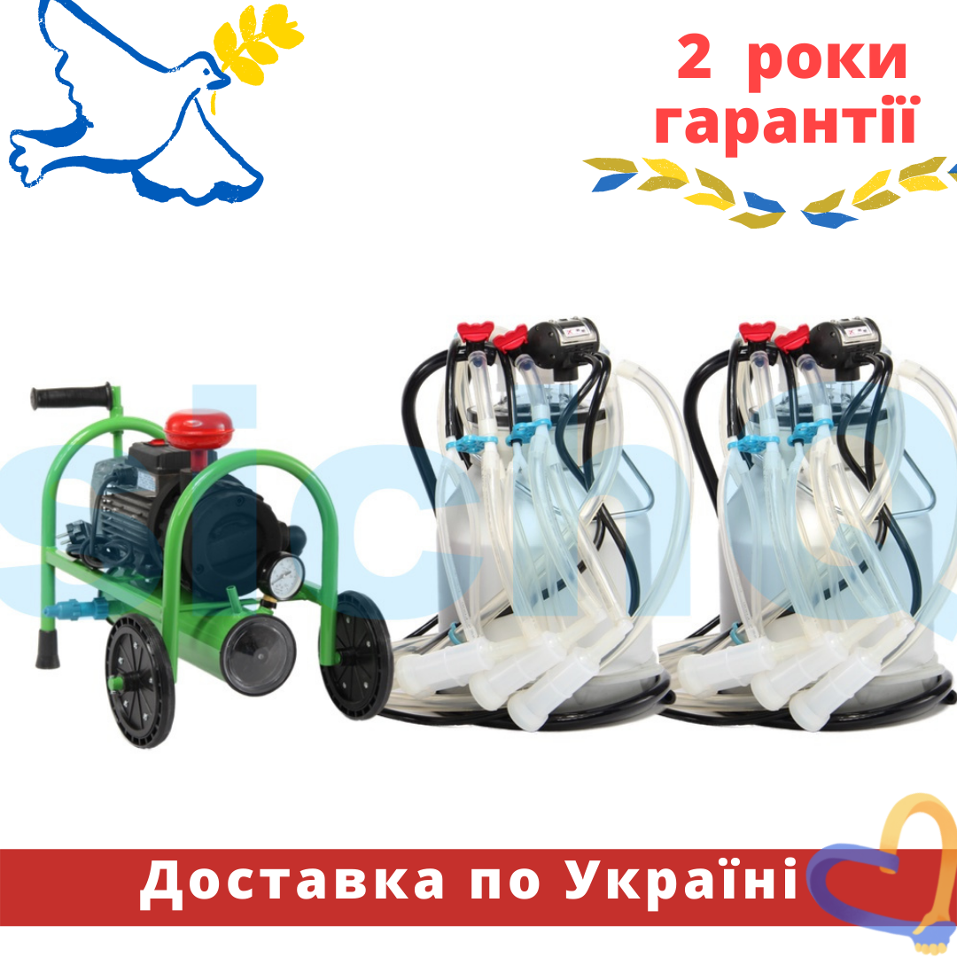 Доїльний апарат "Білка-4 міні", фото 1