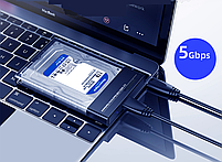 SATA для HDD 2.5" Зовнішня кишеня Deepfox USB 3.0 HD25-SU3 Original, фото 8