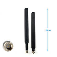 2 антени 4G 3G LTE GSM 10dBi 900/1800MHz SMA Male для роутерів, модемів B593 b880 B310 B890, фото 4
