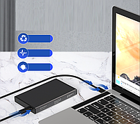 SATA для HDD 2.5" Зовнішня кишеня Blueendless MR23FC USB 3.1 Type C Original, фото 9
