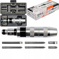 Відбійна Викрутка Ціліснометалічна Набір 7 шт YATO (YT-2802)