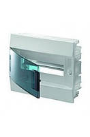 Щит вбудований Mistral41F, 12 модулів, прозорі двері, з кол. колодкою, 320х250х108