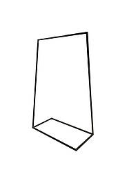 Універсальний рейл, вішалка для одягу 1600*500* 1000 мм. Рейл з трубою для будинку, магазину, шоурума, складу