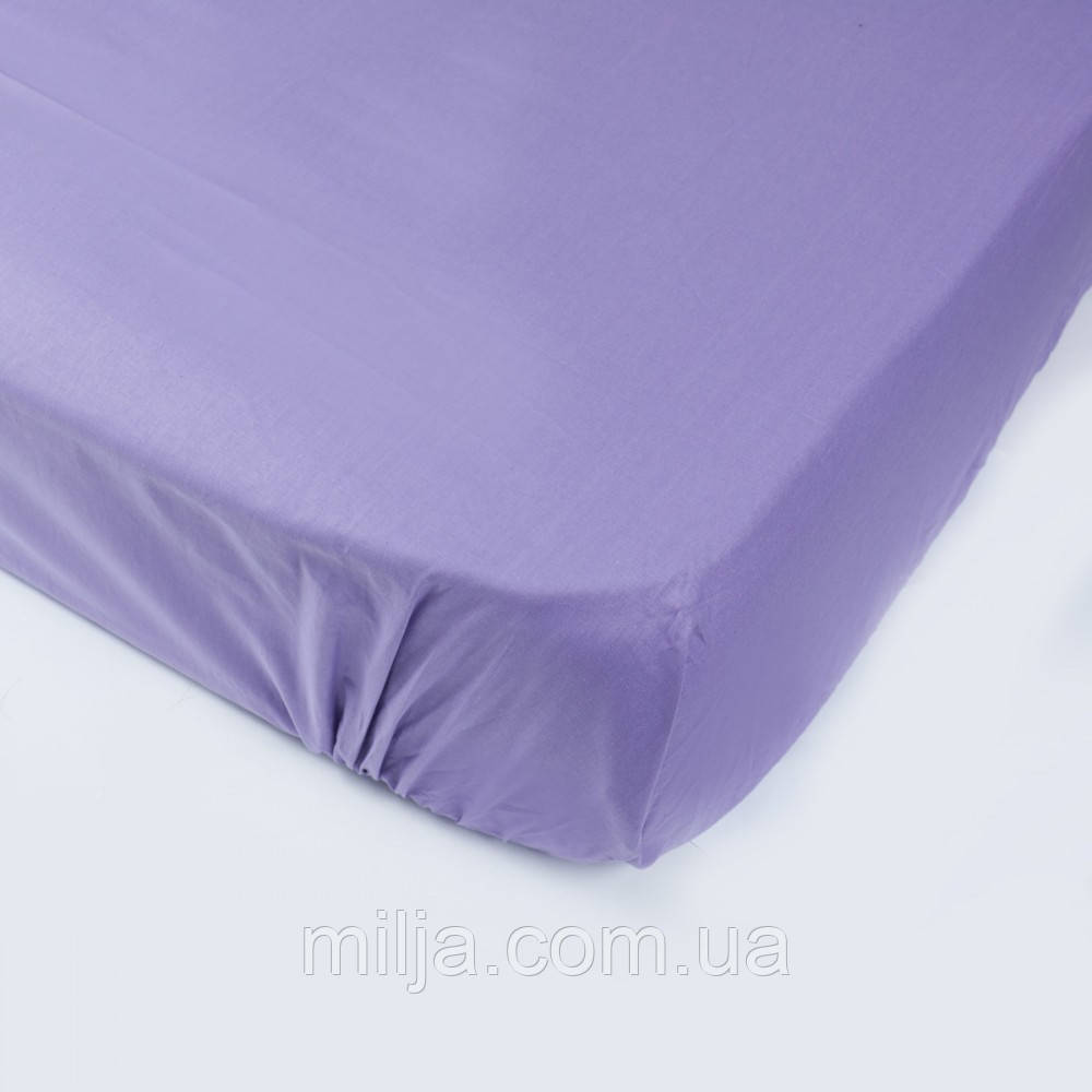 Простынь на резинке SoundSleep 180х200 см фиолетовая
