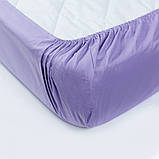 Простынь на резинке SoundSleep 180х200 см фиолетовая, фото 2