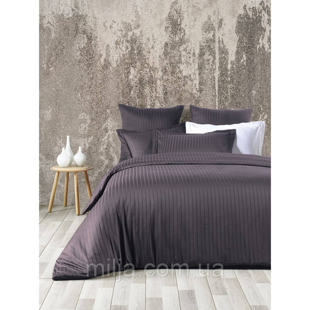 Комплект постельного белья SoundSleep Exclusive Line жаккард евро Anthracite