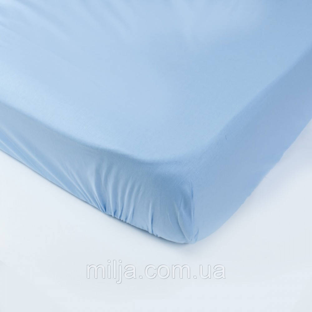 Простынь на резинке SoundSleep 90х200 см 143 blue