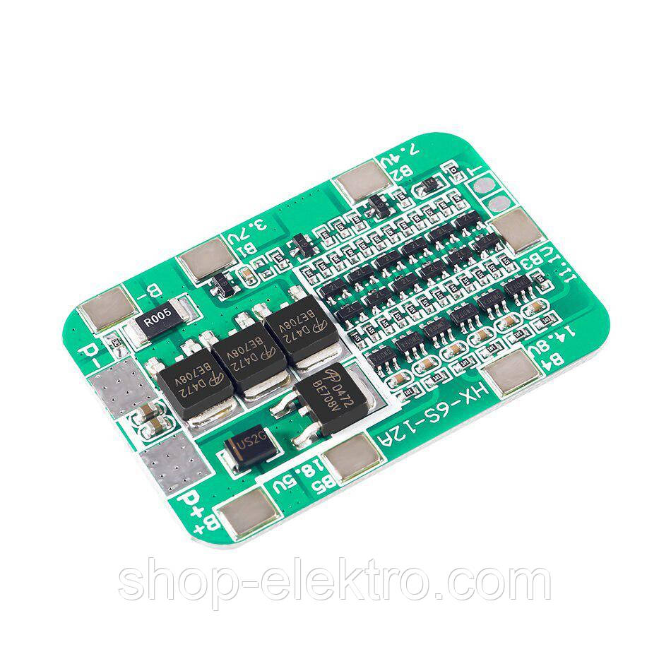 BMS 6S Li-ion 25.2V 15А, фото 1