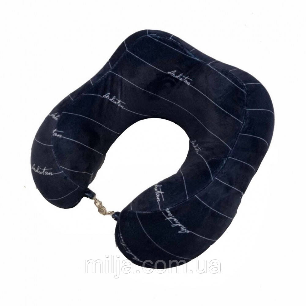 Дорожная подушка SoundSleep синяя