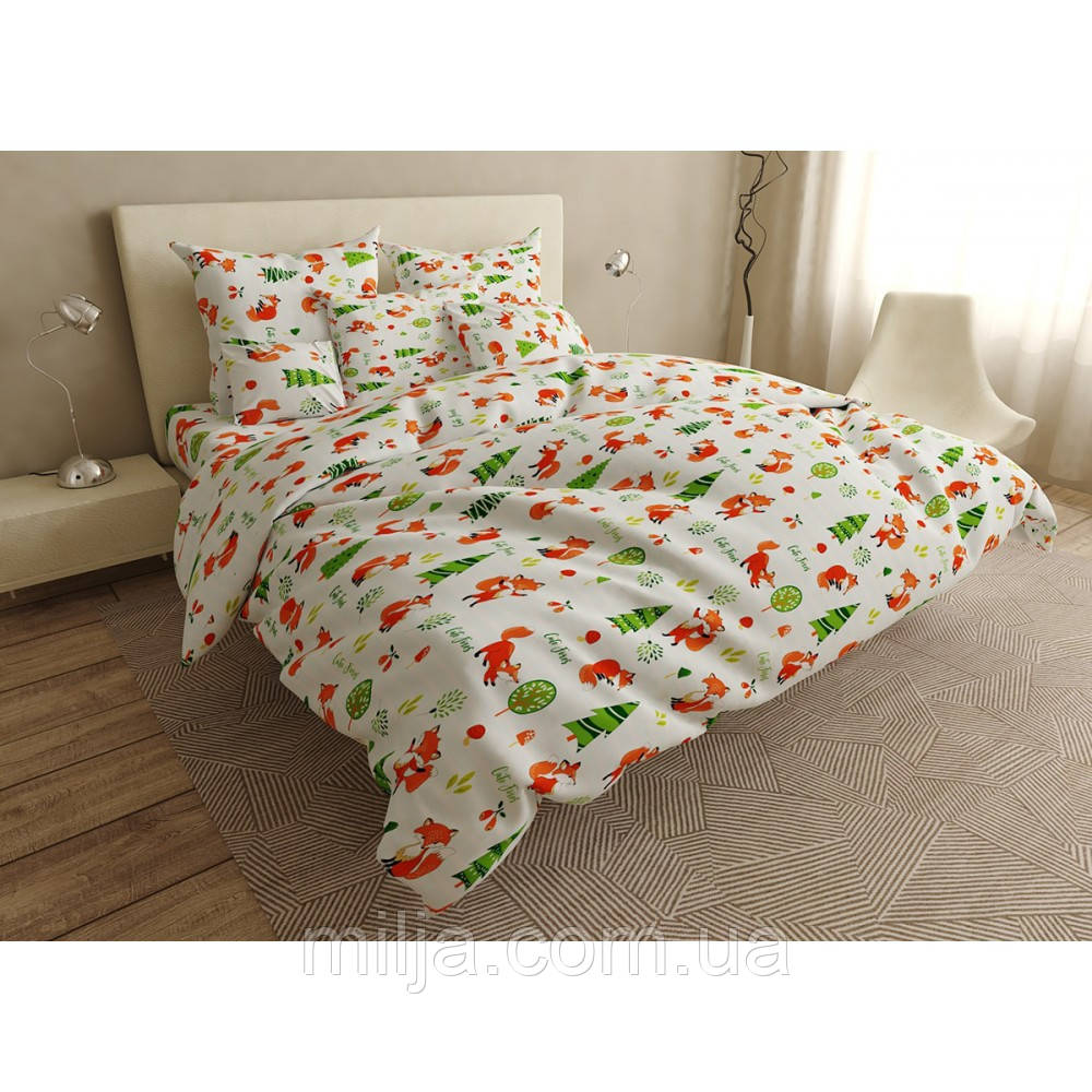 Постельное белье в кроватку Little Fox SoundSleep бязь