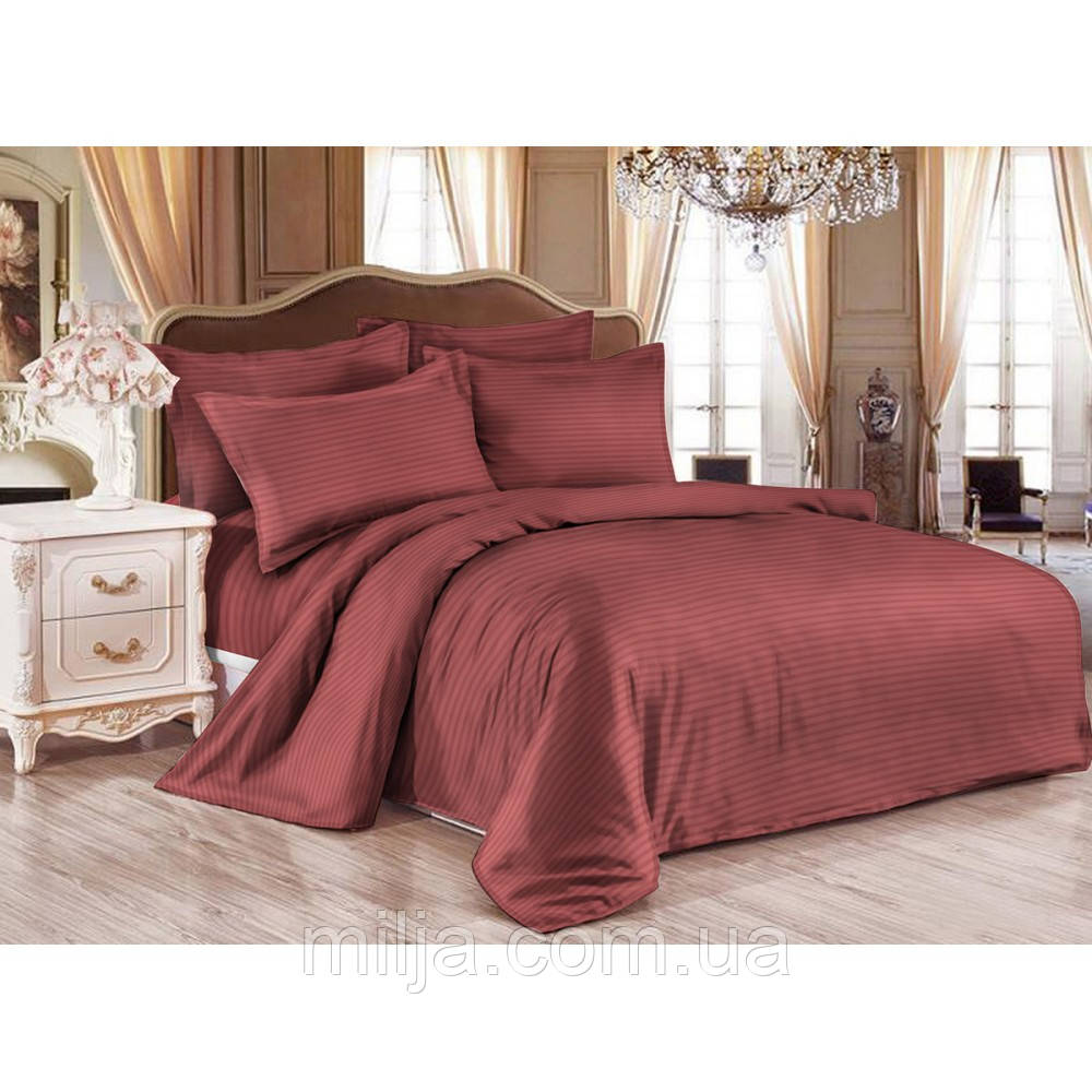 Комплект наволочек Marsala Radiance SoundSleep сатин-страйп марсала 50х70 см