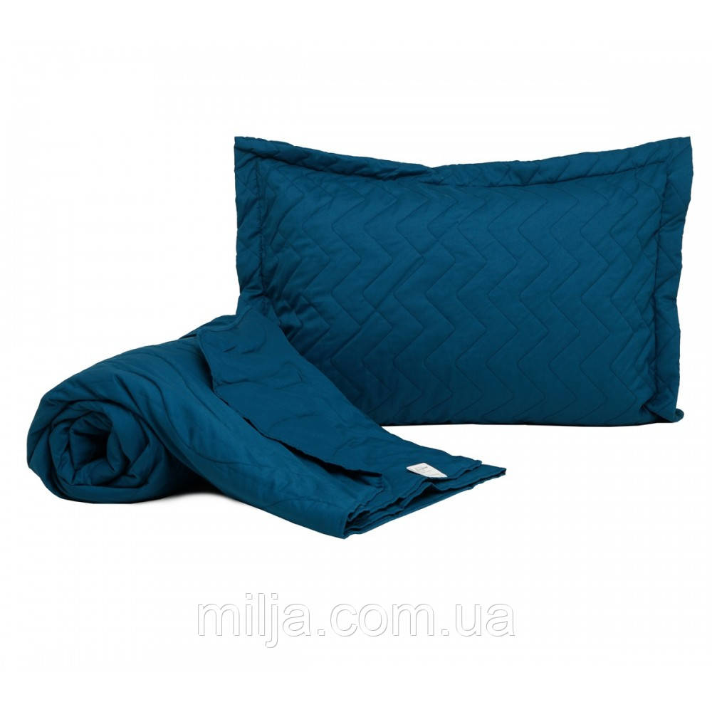 Набор покрывало с наволочками Sea Green SoundSleep евро
