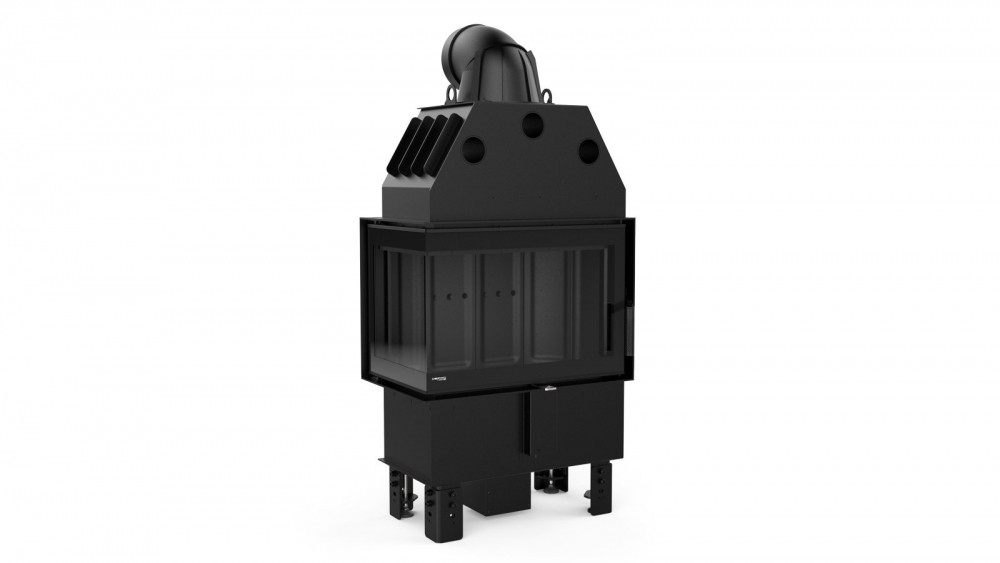 КАМІННА ТОПКА DEFRO HOME INTRA SM BL MINI (ЧОРНИЙ ШАМОТ)