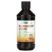 Бузина жидкая для детей NOW Foods "Elderberry Liquid for Kids" концентрат (237 мл)