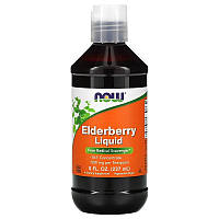 Бузина жидкая NOW Foods "Elderberry Liquid" концентрат (237 мл)