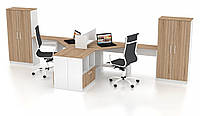Комплект офісних меблів FLASHNIKA Simpl 4 (4600мм x 1600мм x 1446мм)