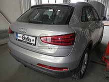 Фаркоп Audi Q3 2011-2018 (Ауді Q3) оцинкований V0697i, Швидкознімний автомат на ручці, фото 5