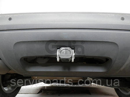 Фаркоп Audi Q3 2011-2018 (Ауді Q3) оцинкований V0697i, Швидкознімний автомат на ручці, фото 1