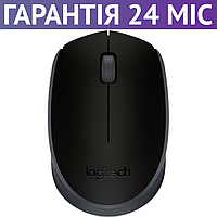 Безпровідна мишка Logitech M171 чорна, маленькій розмір, миша для ПК и ноутбука