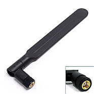 2шт WiFi GSM 4G 3G LTE антени 8dBi 700-2700 Мгц RP SMA Male, для роутерів, модемів, репіторів і т.п., фото 3