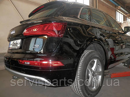 Фаркоп Audi Q5 2017- (Ауді Q5) швидкознімний гак на ручці, фото 1