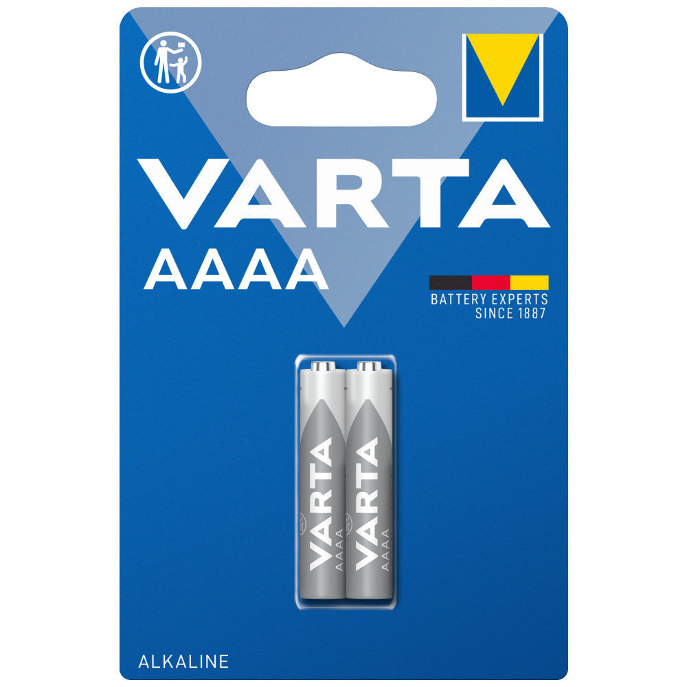 Батарейка VARTA AAAA / LR61 1.5V блістер 2 шт