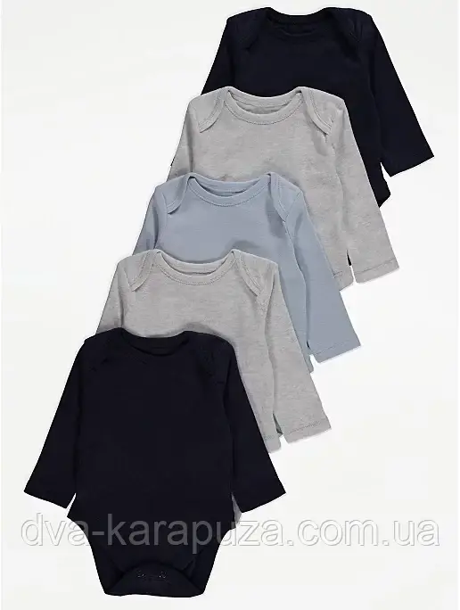 Бодіки з довгим рукавом, George 18-24 міс, поштучно! Читайте опис!!!, фото 1