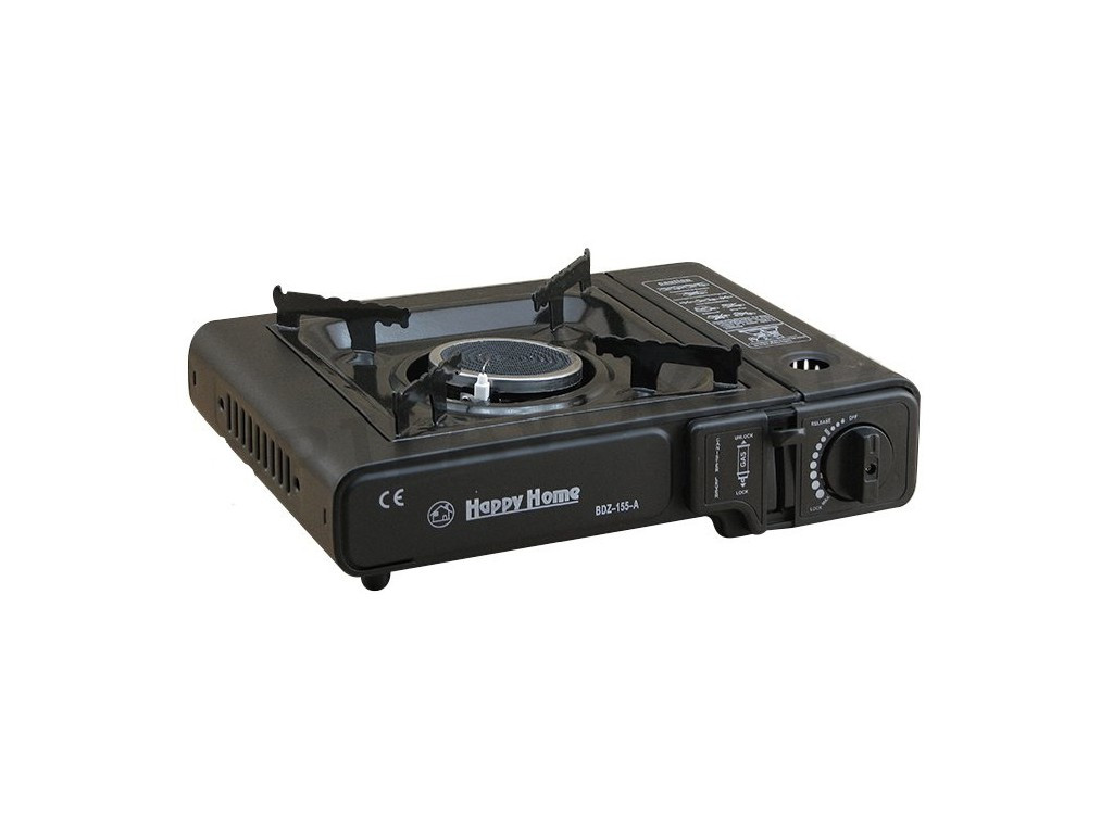 Happy Home BDZ-155-A портативна газова плита з керамічною інфрачервоною гірколкою