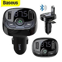 Фм модулятор трансмітер автомобільний Baseus S-09 з Bluetooth MP3