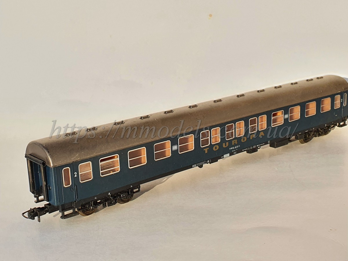 Roco 4282 модель 4-осного пасажирського вагона DB TOUROPA, б/у, масштабу 1:87, H0