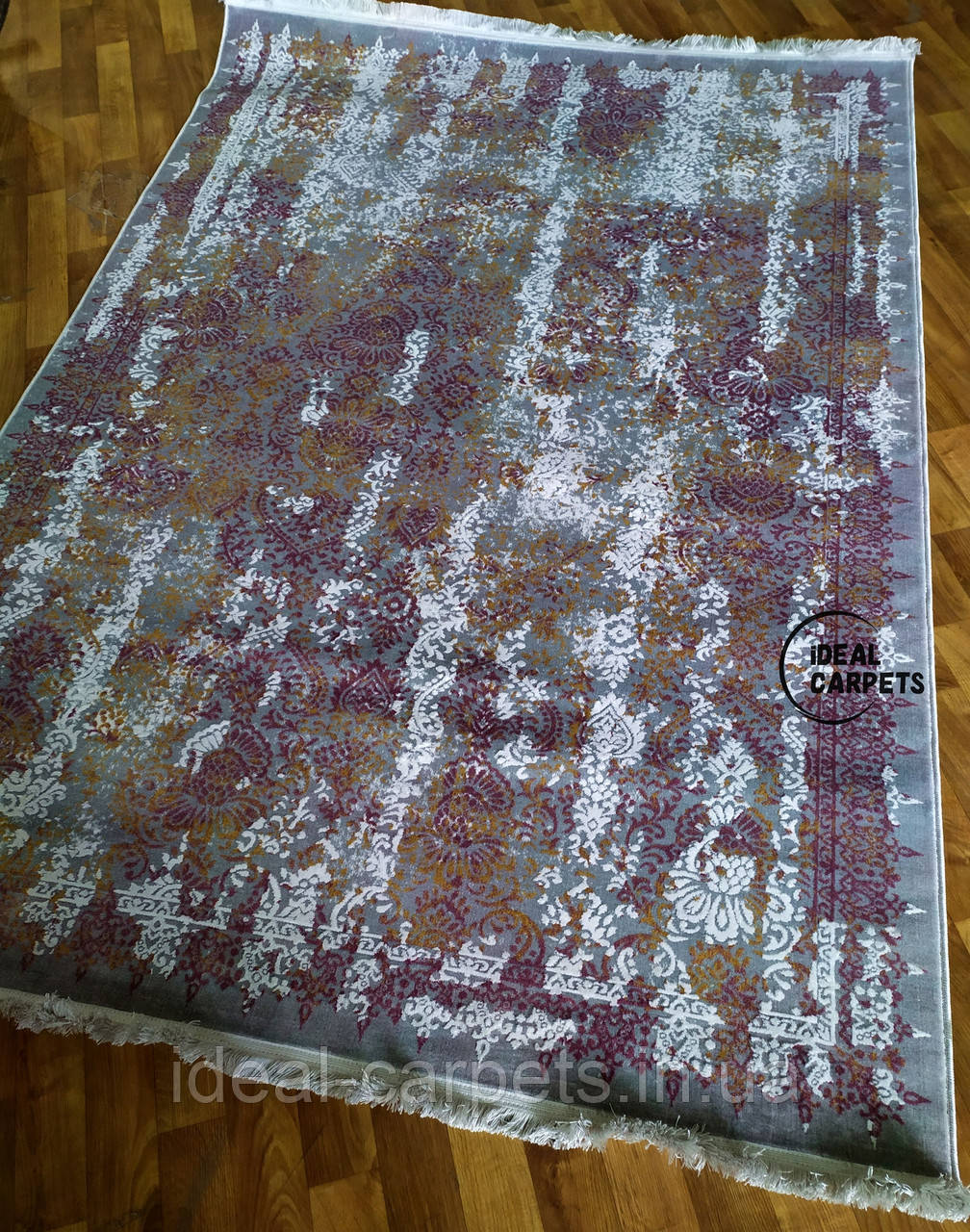 Килим прямокутний 2*3м Deep Ocean 146Q Lilac Grey 0362