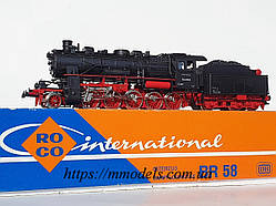 Roco 4112 Модель вантажного паровозу серії BR58, приладдя DB,б/у, масштабу H0 1:87