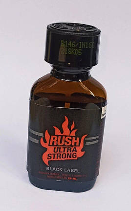 Попперс RUSH ULTRA STRONG Black 24 ml, фото 2