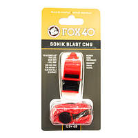 Свисток FOX 40 Whistle Official Sonic Blast CMG Safety 9203-3708, Красный, Размер (EU) - 1SIZE