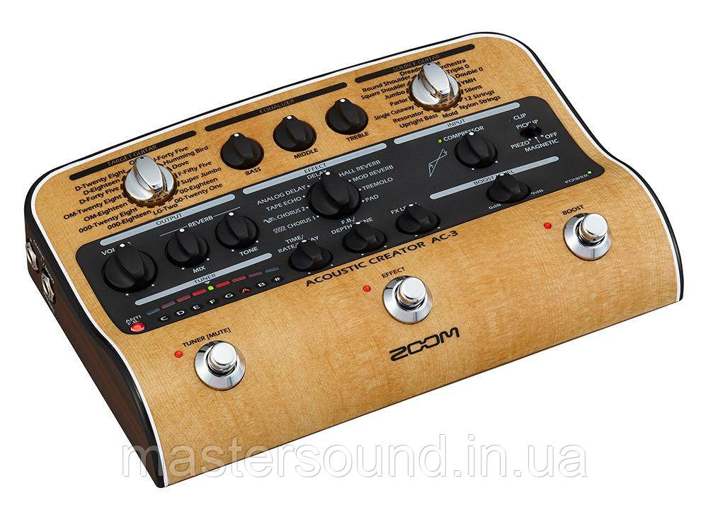 Процесор для акустичної гітари Zoom AC-3