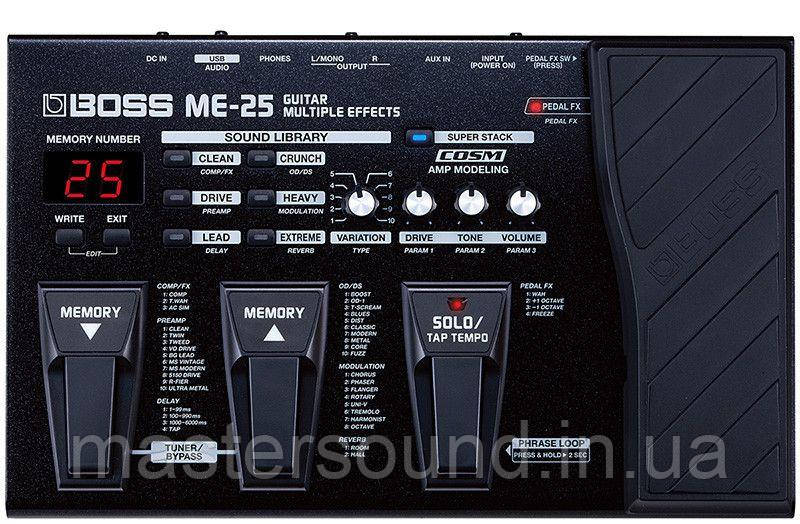 Процесор гітарний Boss ME-25