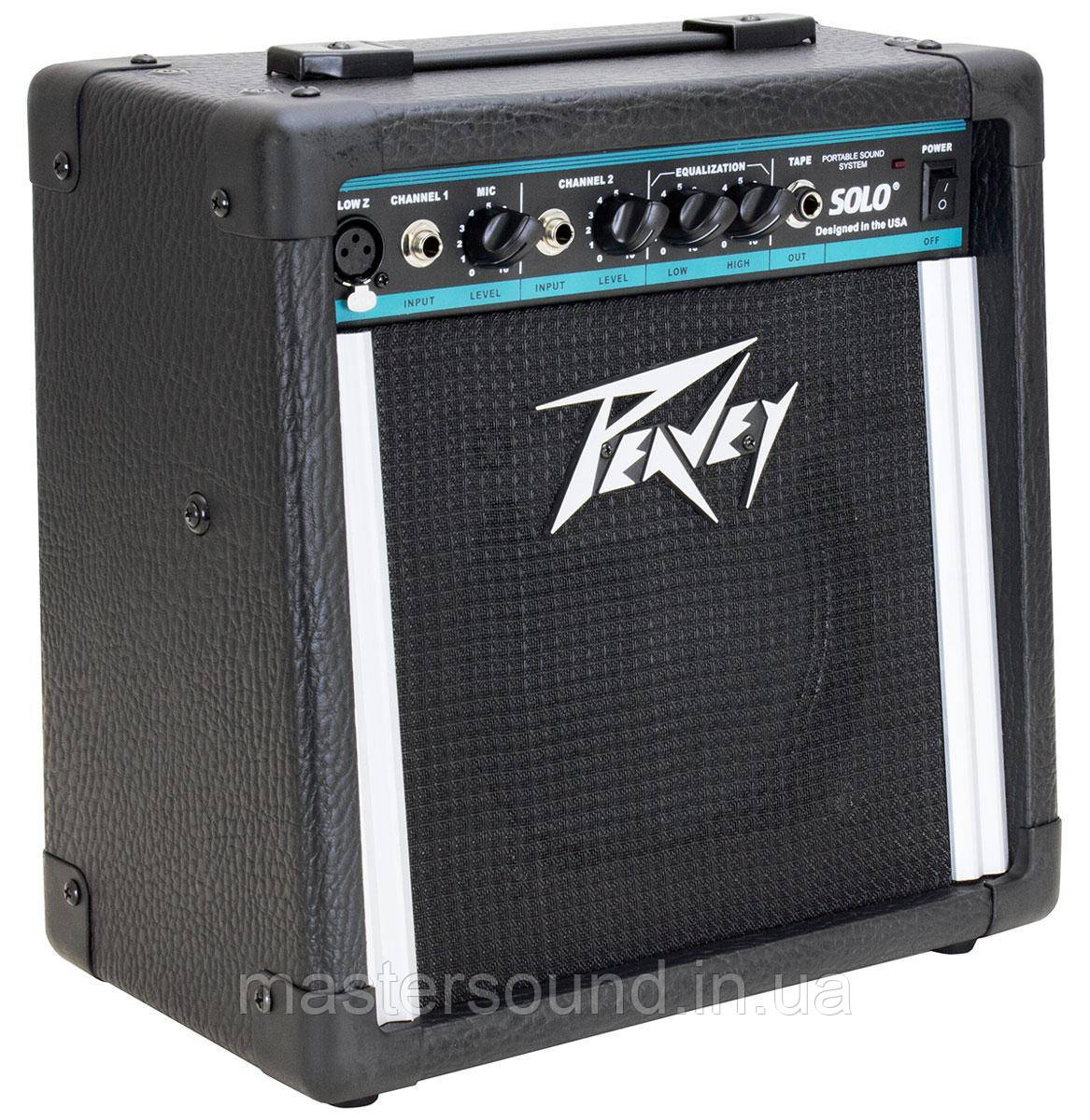 Комбопідсилювач Peavey Solo Portable PA