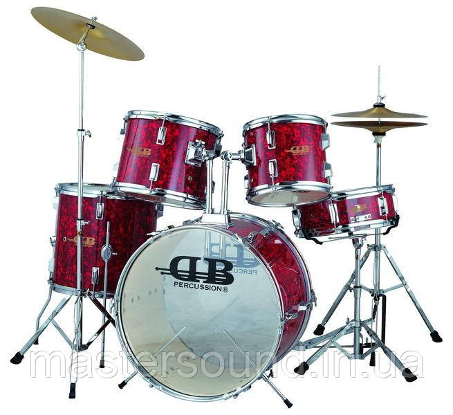 Ударна установка DB Percussion DB52-41 Wine Red