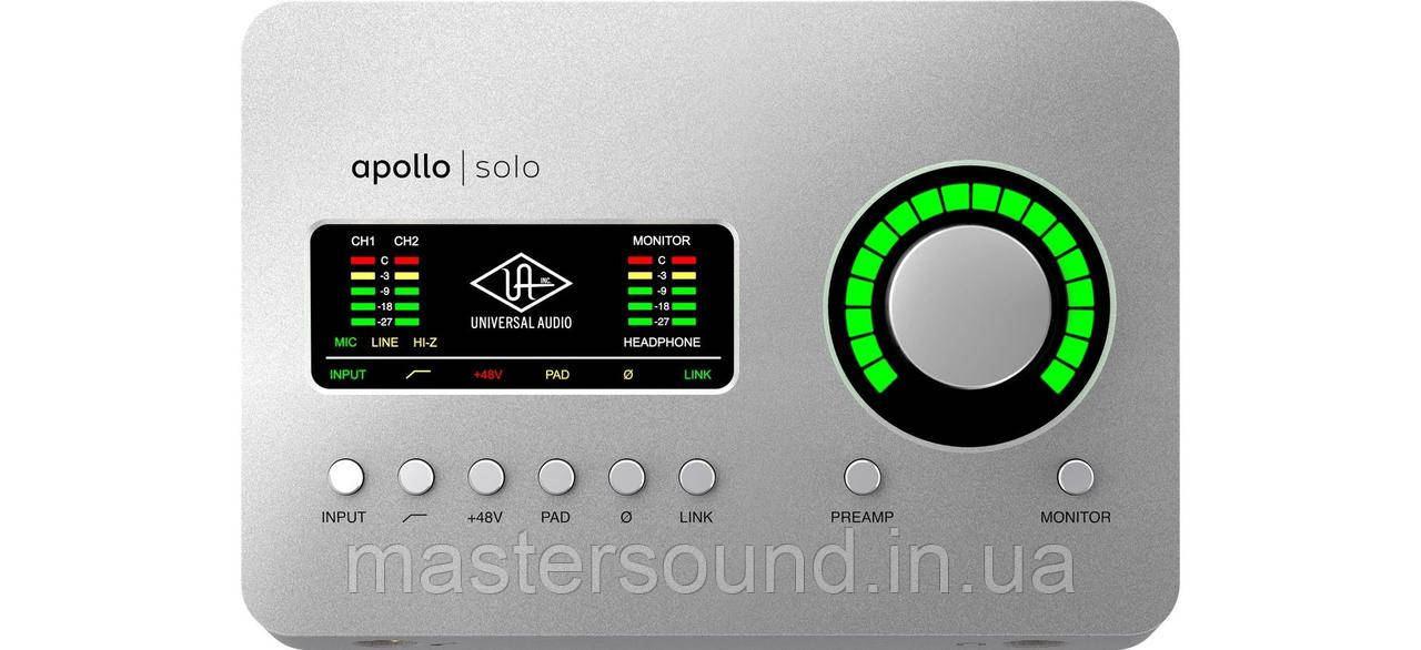 Аудіо інтерфейс Universal Audio Apollo Solo USB