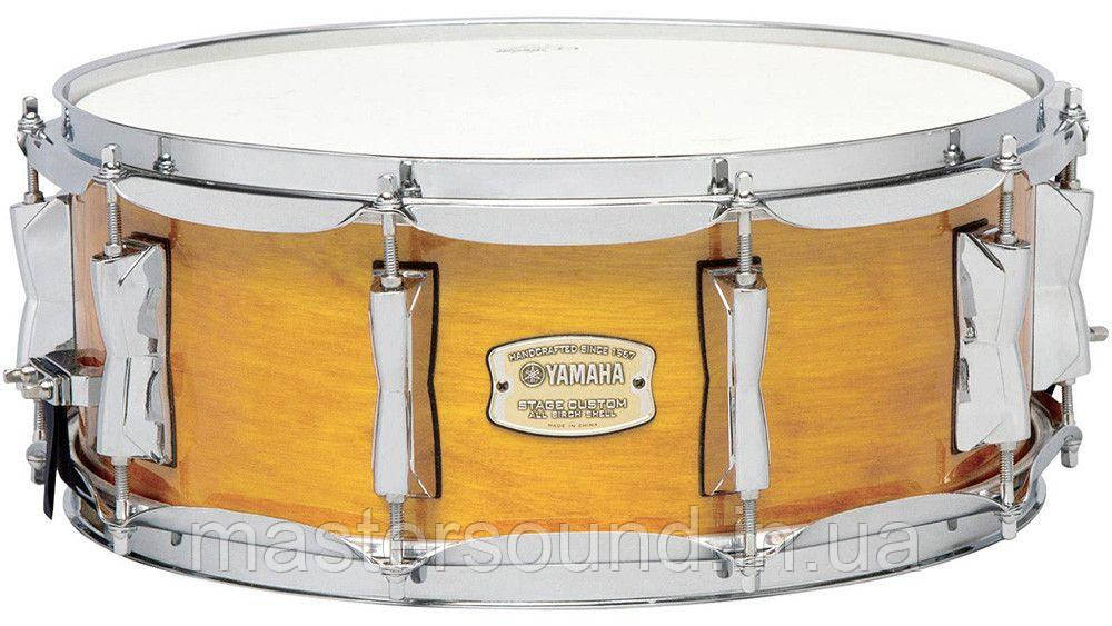 Малий барабан Yamaha SBS1455NW STAGE CUSTOM BIRCH SNARE 14 (Natural Wood)