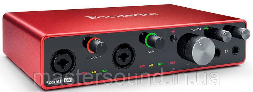 Звукова карта Focusrite Scarlett 8i6 3rd Gen