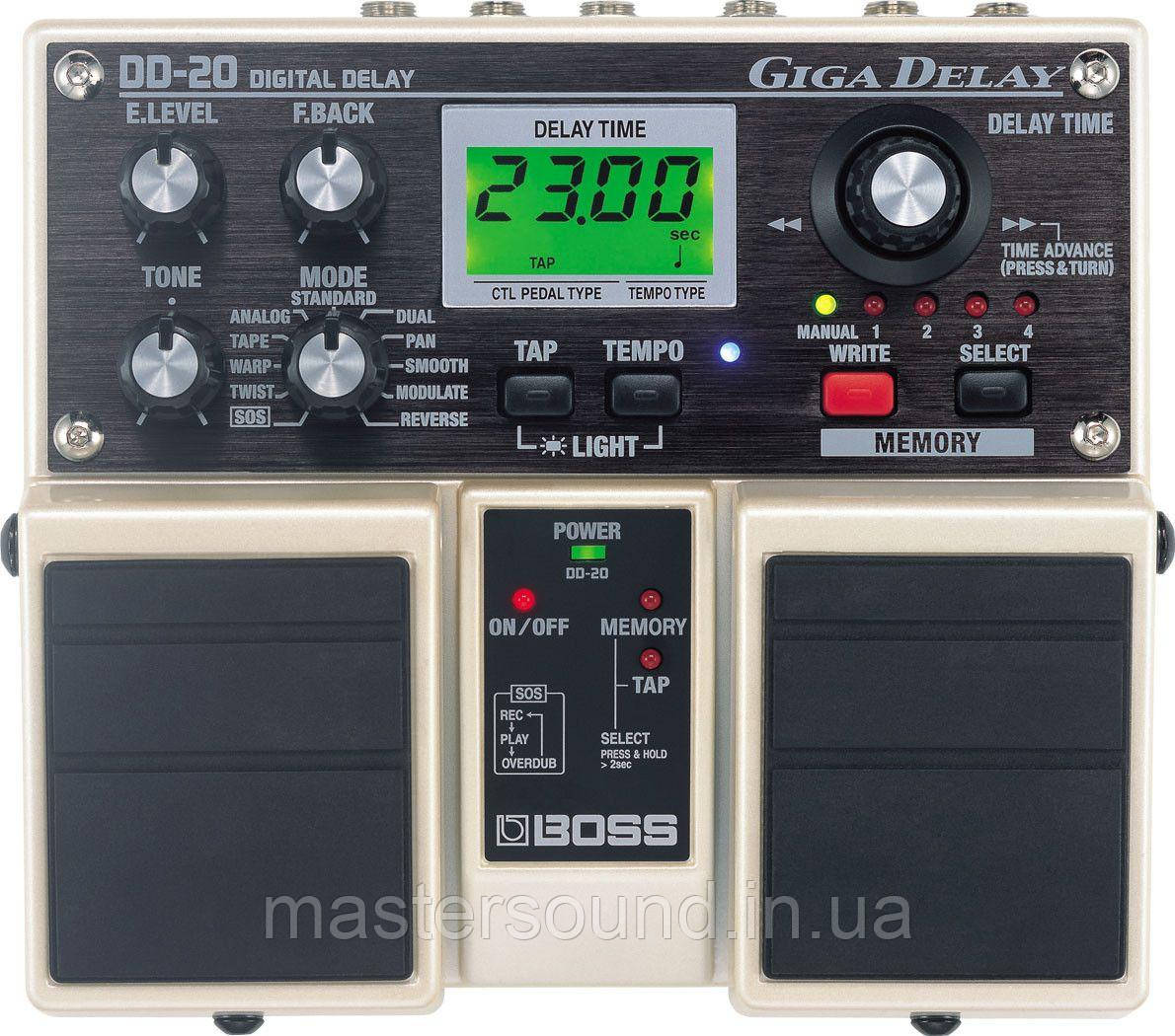 Педаль для гітар Boss DD-20