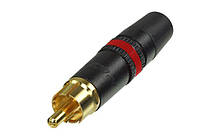 Роз'єм RCA Neutrik Rean NYS 373-2 (червоний)