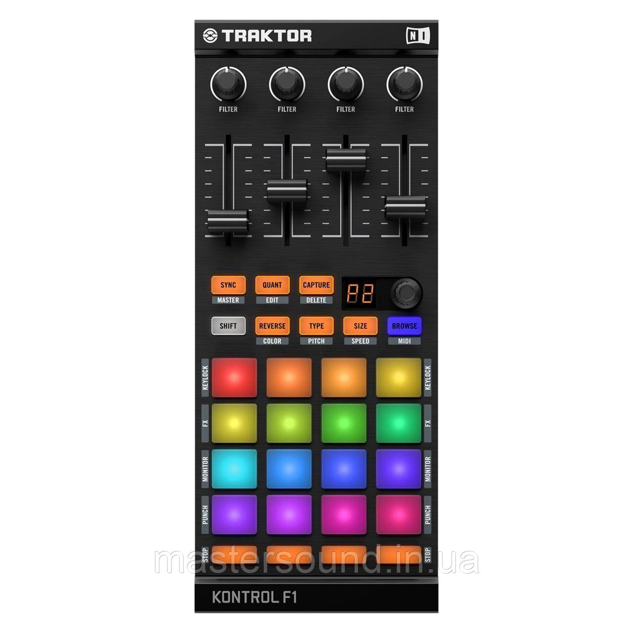 Dj контролер Native Instruments Traktor Kontrol F1