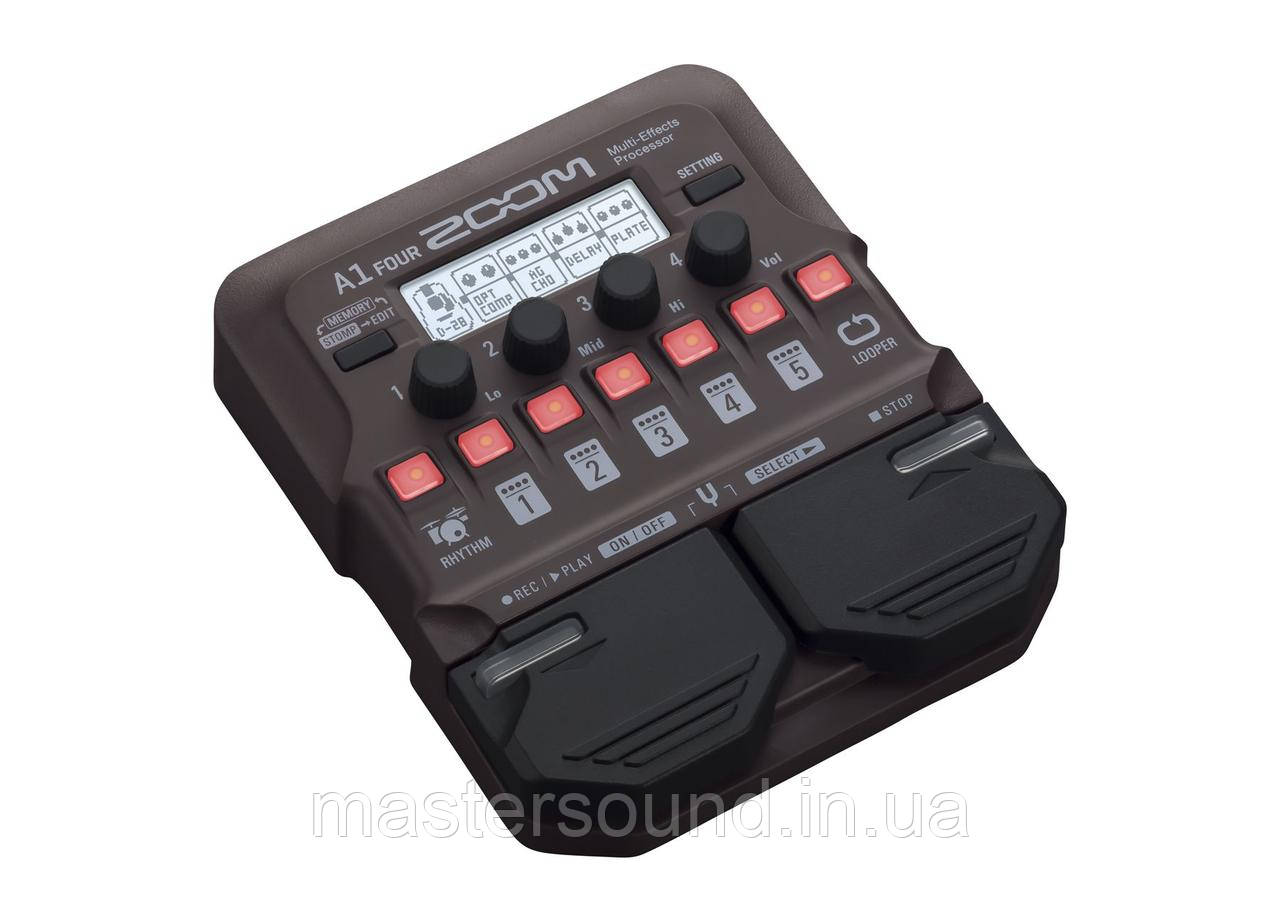 Процесор для акустичної гітари Zoom A1 Four, фото 1