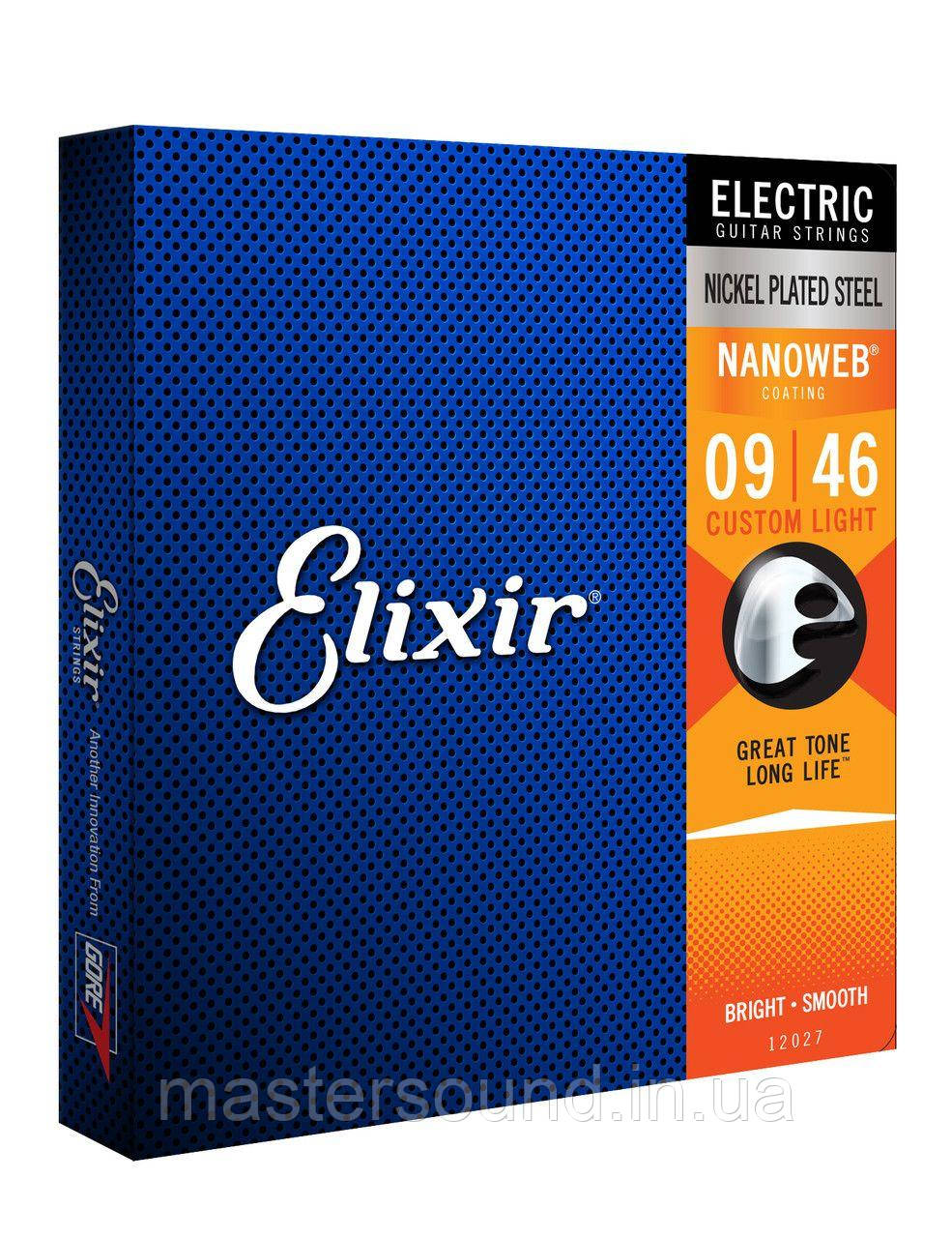 Струни для електрогітари Elixir EL NW CL